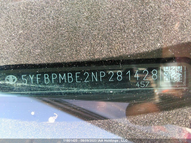 Toyota Corolla L/le/xle 2022 5YFBPMBE2NP281428 Image 10