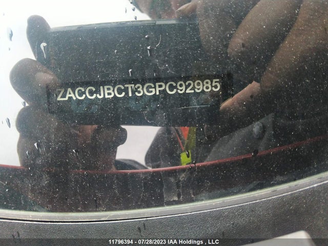 ZACCJBCT3GPC92985 Jeep Renegade Trailhawk