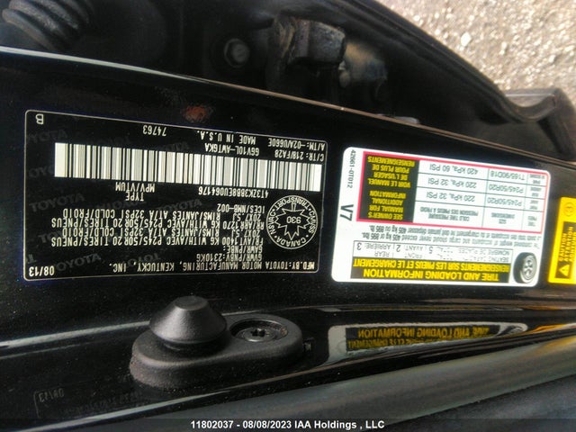 11802037 :رقم المزاد ، 4T3ZK3BB8EU064176 vin ، 2014 Toyota Venza مزاد بيع
