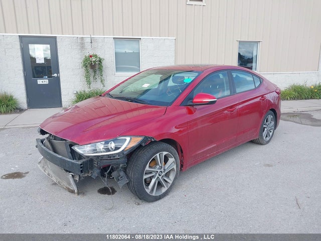 Hyundai Elantra Gls 2017 KMHD84LF8HU170785 Image 2