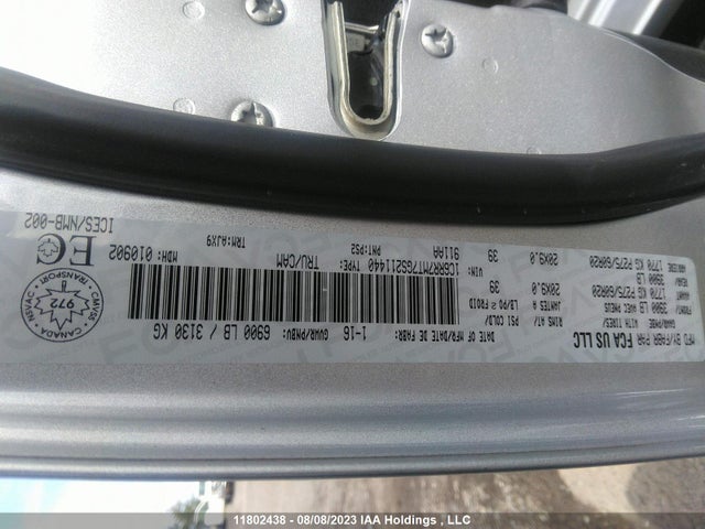 1C6RR7MT7GS211440 RAM 1500 Sport