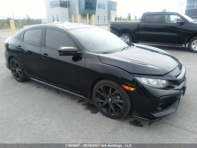 11802687 :رقم المزاد ، SHHFK7G42HU303590 vin ، 2017 Honda Civic Hatchback Sport مزاد بيع