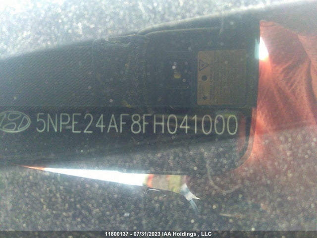 Hyundai SONATA SE 2015 5NPE24AF8FH041000 Image 9