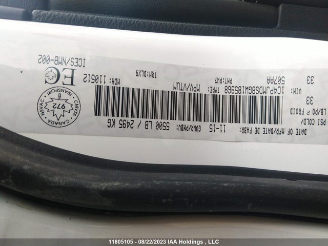 1C4PJMDS8GW185968 Jeep Cherokee Limited