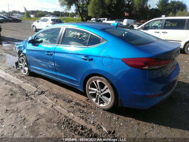 Hyundai Elantra Gls 2017 KMHD84LFXHU272329 Image 3