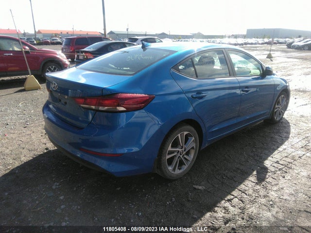 Hyundai Elantra Gls 2017 KMHD84LFXHU272329 Image 4