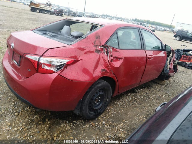 Toyota COROLLA CE/S/LE 2016 2T1BURHE4GC693902 Image 4