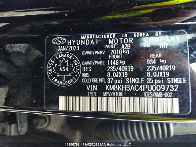 Hyundai KONA N 2023 KM8KH3AC4PU009732 Image 9
