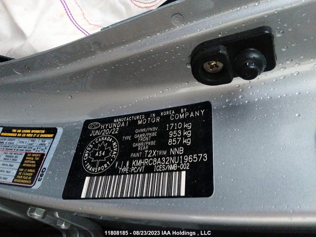 Hyundai Venue Preferred 2022 KMHRC8A32NU196573 Image 9