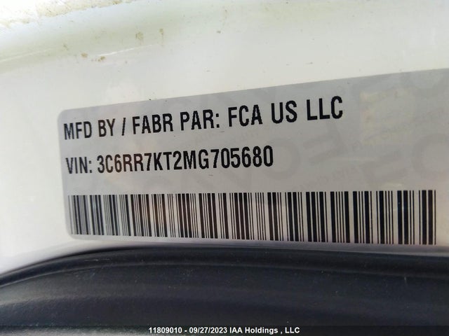 3C6RR7KT2MG705680 RAM 1500 Classic Express