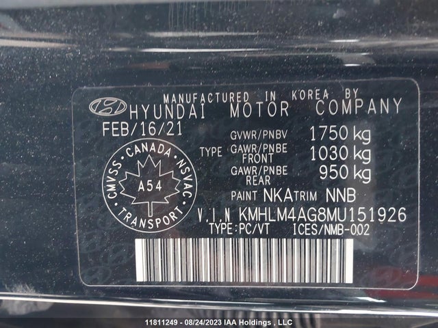 Hyundai Elantra Preferred 2021 KMHLM4AG8MU151926 Image 9