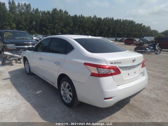 2014 Nissan Sentra S/sv/sr/sl მანქანა იყიდება აუქციონზე, vin: 3N1AB7AP5EL692322, აუქციონის ნომერი: 11812110