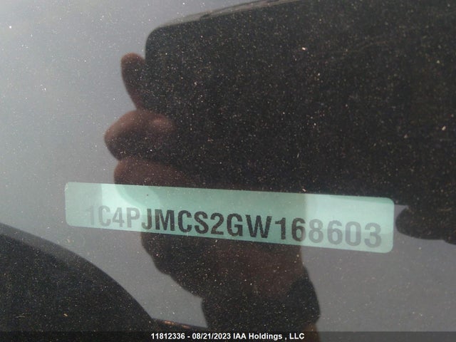 1C4PJMCS2GW168603 Jeep Cherokee North