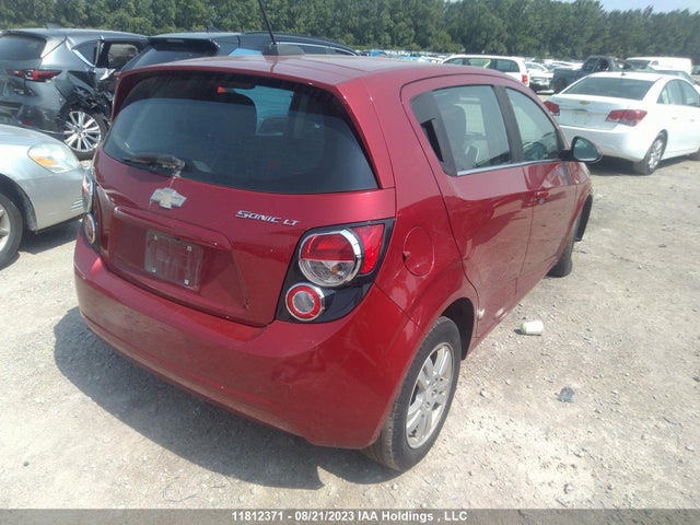 Chevrolet SONIC LT 2015 1G1JC6SH0F4184092 Image 4
