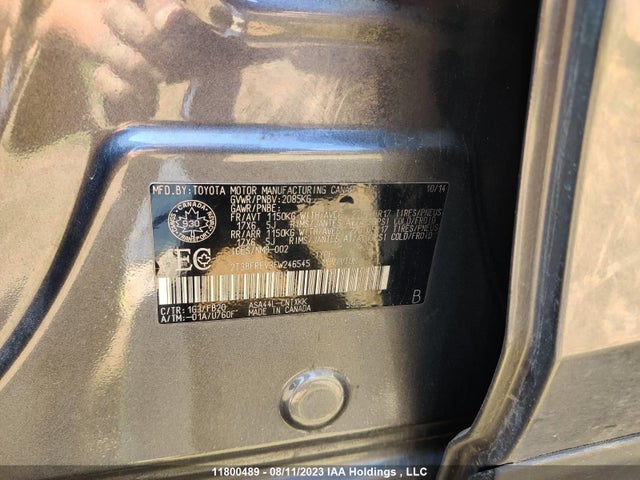 Toyota RAV4 LE 2015 2T3BFREV3FW246545 Image 10