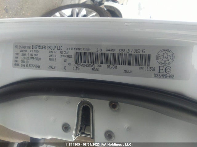 1C6RR7WM2FS513061 RAM 1500 Longhorn