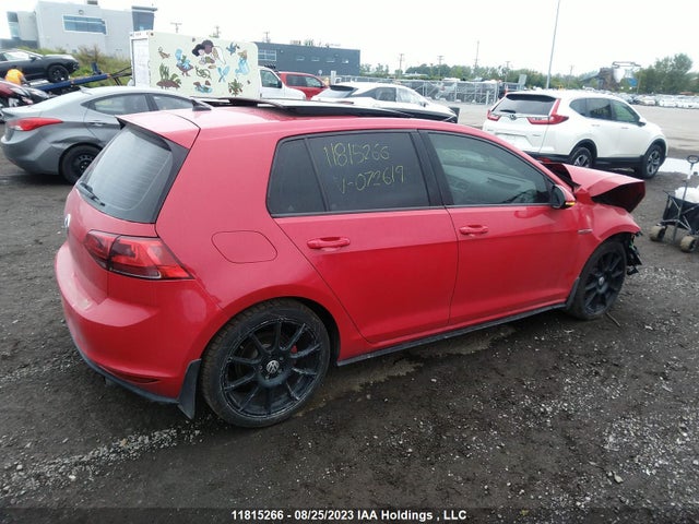 3VW4T7AUXFM072619 Volkswagen Golf Gti Autobahn