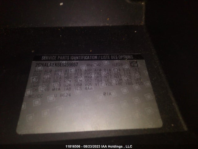 Chevrolet EQUINOX LS 2014 2GNALAEK6E6259657 Image 9