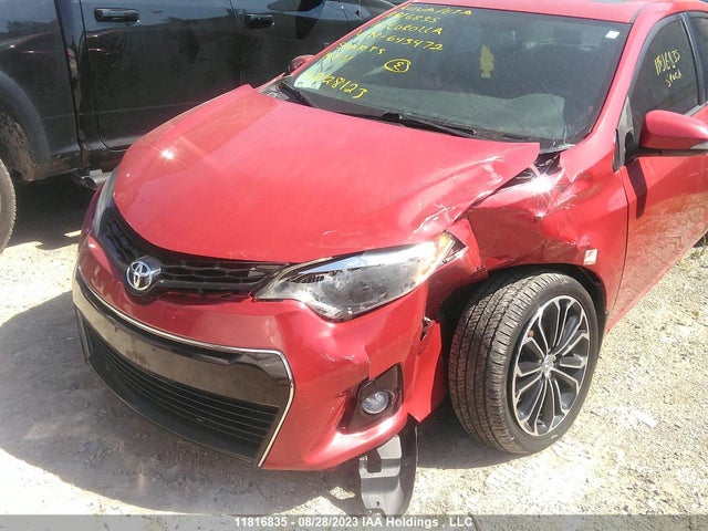 Aukcja sprzedaży 2016 Toyota Corolla Ce/s/le, vin: 2T1BURHE8GC643472, numer aukcji: 11816835