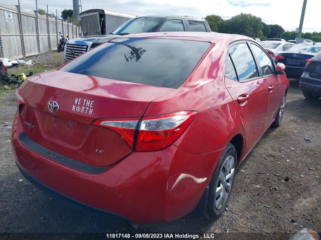 Toyota COROLLA CE/S/LE 2016 2T1BURHE3GC535261 Image 4