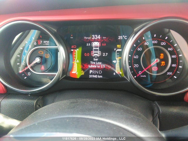1C4HJXFG8MW763500 Jeep Wrangler Unlimited Rubicon