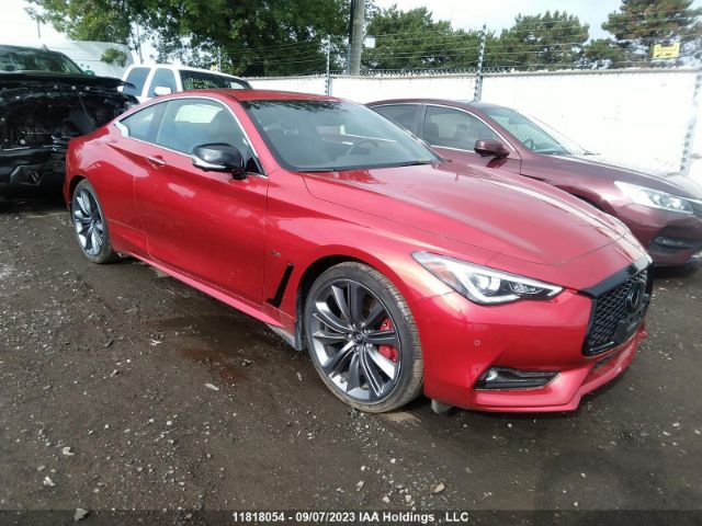Auction sale of the 2022 Infiniti Q60 Red Sport I-line, vin: JN1FV7LL1NM681122, lot number: 11818054