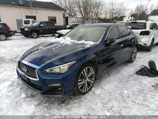 2018 Infiniti Q50 მანქანა იყიდება აუქციონზე, vin: JN1EV7AR0JM611897, აუქციონის ნომერი: 11818355