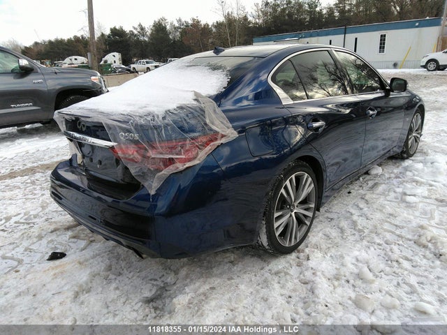2018 Infiniti Q50 მანქანა იყიდება აუქციონზე, vin: JN1EV7AR0JM611897, აუქციონის ნომერი: 11818355