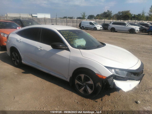 11819128 :رقم المزاد ، 2HGFC2F58KH041556 vin ، 2019 Honda Civic Sedan Lx مزاد بيع