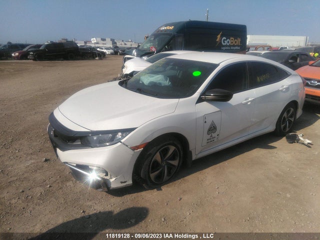 11819128 :رقم المزاد ، 2HGFC2F58KH041556 vin ، 2019 Honda Civic Sedan Lx مزاد بيع