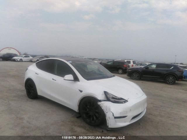 Продажа на аукционе авто 2022 Tesla Model Y Long Range, vin: 7SAYGDEE0NF385419, номер лота: 11819176