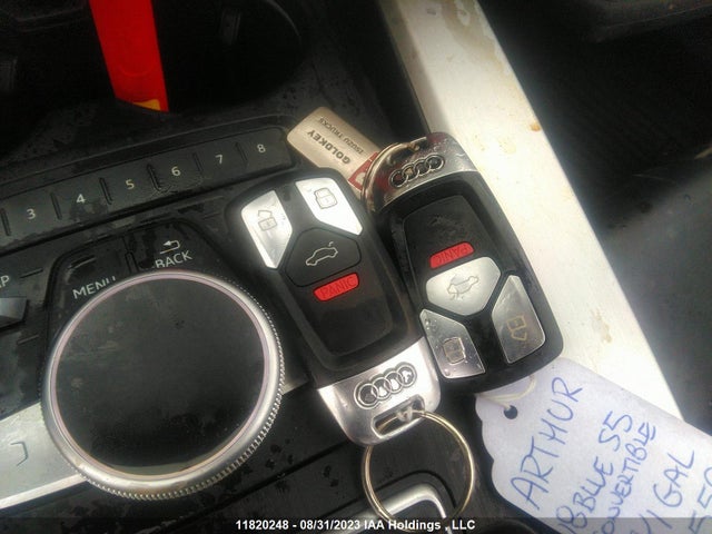 WAU24GF55JN001574 Audi S5 Cabriolet Technik