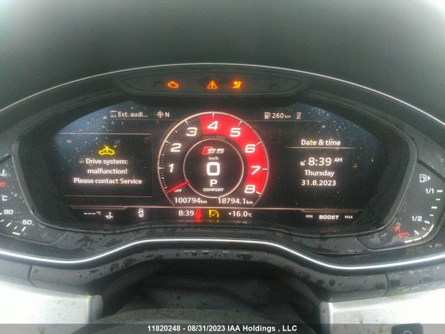 WAU24GF55JN001574 Audi S5 Cabriolet Technik