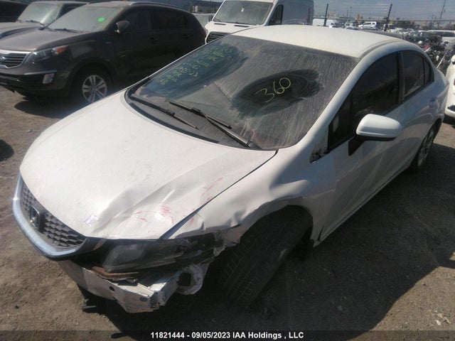 Honda Civic Sedan Lx 2015 2HGFB2F43FH005130 Image 2