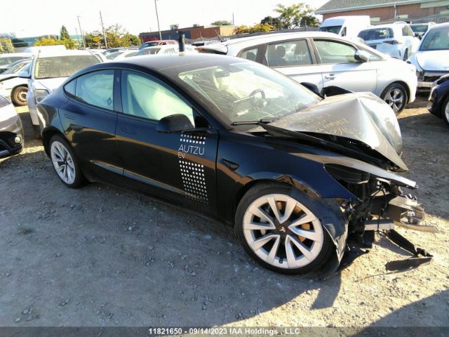 Продаж на аукціоні авто 2022 Tesla Model 3 Long Range, vin: 5YJ3E1EB0NF235313, номер лоту: 11821650