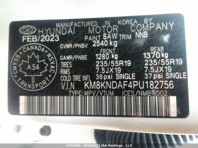 Hyundai Ioniq 5 Preferred 2023 KM8KNDAF4PU182756 Image 9