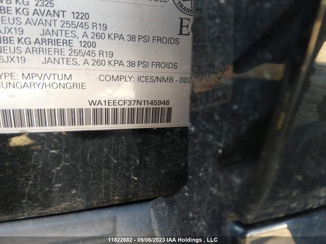 Audi Q3 Progressiv 2022 WA1EECF37N1145946 Image 9