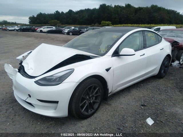 Tesla Model 3 Long Range 2022 5YJ3E1EB3NF327516 Image 2