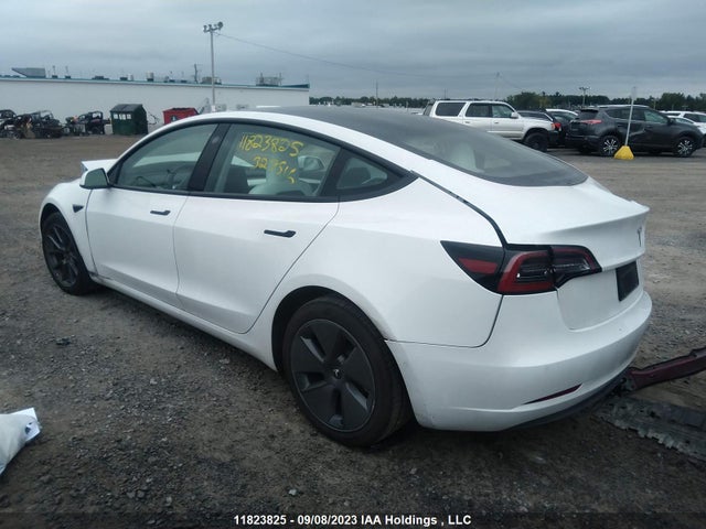 Tesla Model 3 Long Range 2022 5YJ3E1EB3NF327516 Image 3