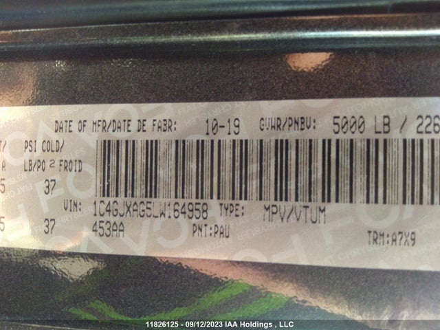 1C4GJXAG5LW164958 Jeep Wrangler Willys