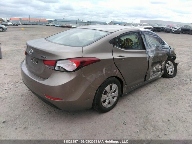 Hyundai Elantra L 2016 5NPDH4AE4GH661832 Image 4