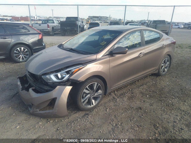 Hyundai Elantra Gls 2016 KMHDH4AH5GU606656 Image 2