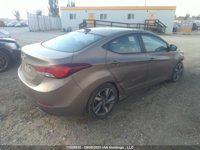 Hyundai Elantra Gls 2016 KMHDH4AH5GU606656 Image 4