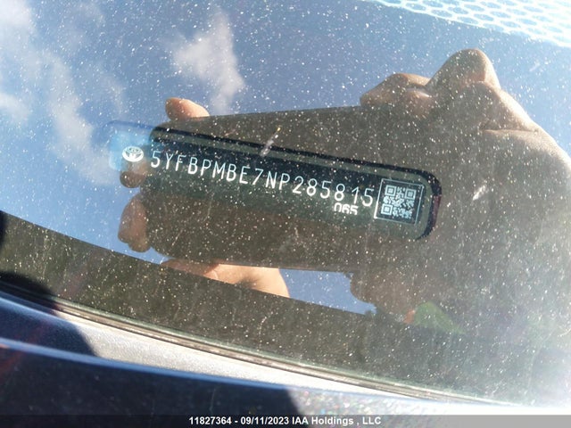 Toyota Corolla L/le/xle 2022 5YFBPMBE7NP285815 Image 9