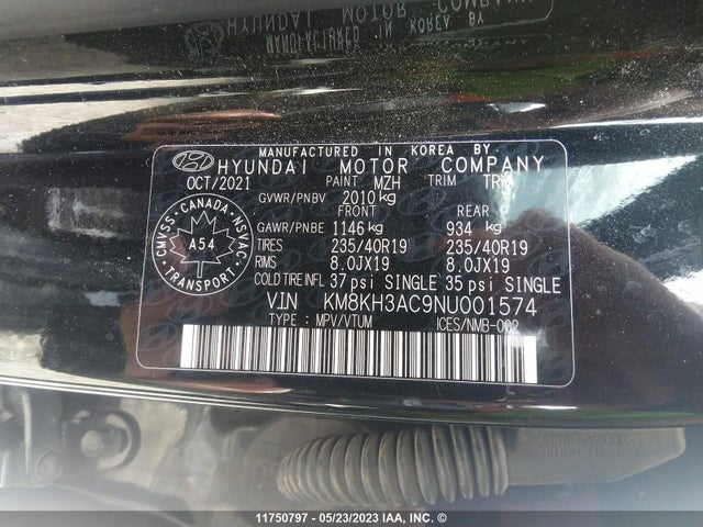 Hyundai KONA N 2022 KM8KH3AC9NU001574 Image 9