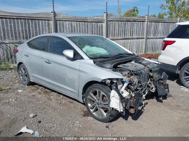 2018 HYUNDAI ELANTRA LIMITED VIN: KMHD84LF0JU640975