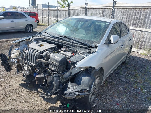 2018 HYUNDAI ELANTRA LIMITED VIN: KMHD84LF0JU640975