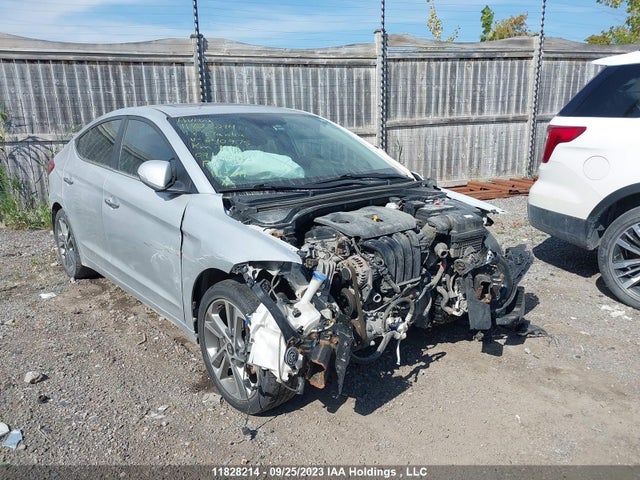2018 HYUNDAI ELANTRA LIMITED VIN: KMHD84LF0JU640975