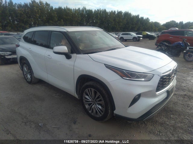 Toyota Highlander Limited 2022 5TDFZRBH1NS211655 zdjęcie główne