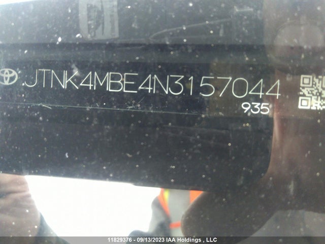 Toyota COROLLA HATCHBACK 2022 JTNK4MBE4N3157044 Image 9